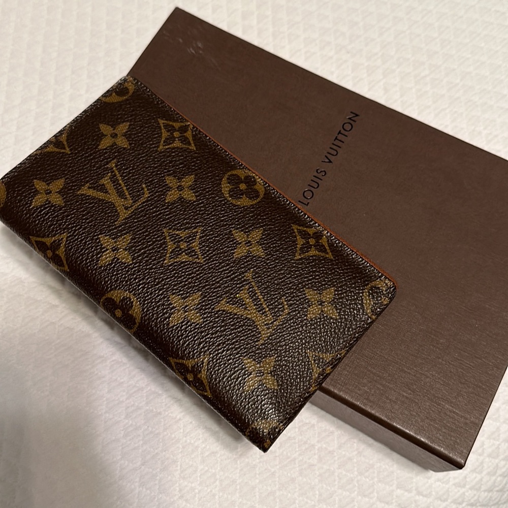 Louis Vuitton checkbook cover